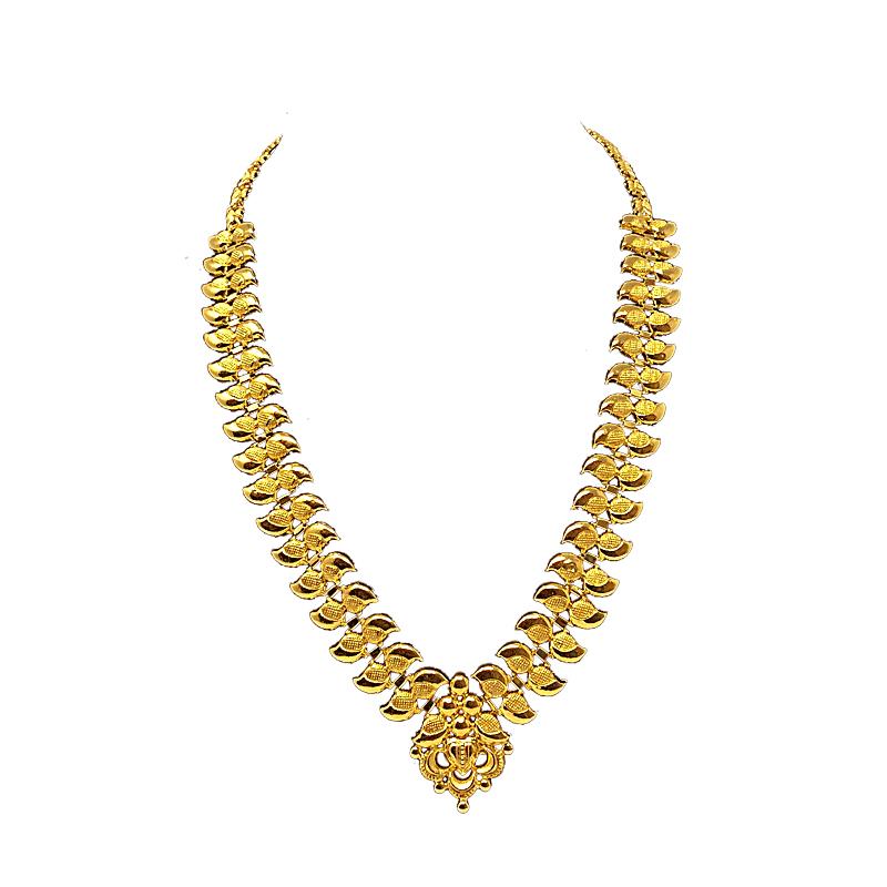 16 Gram Gold Necklace Designs